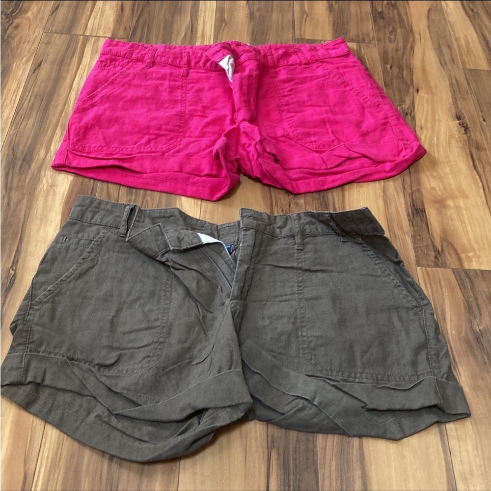 GAP Women's Pink and Brown Shorts Set